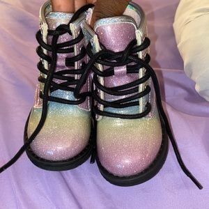 Baby Girl Combat Boots